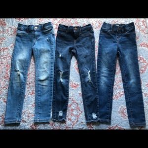 Ballerina rockstar jeggings old navy girls size 6